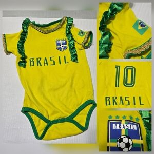 Nike Baby Neymar Jr Brazil Jersey
